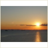 海ほたる夕日